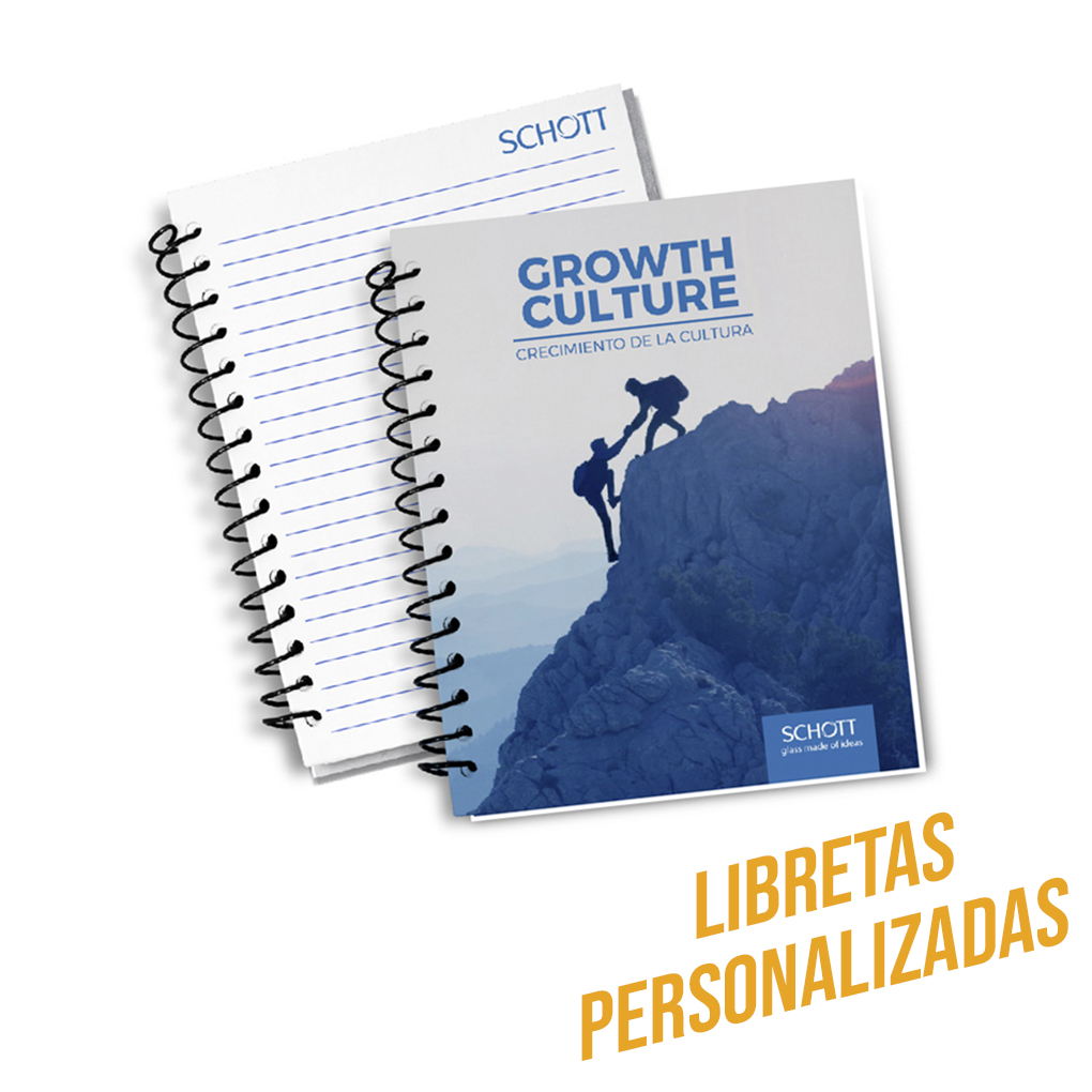 Diseño e impresión de libretas personalizadas